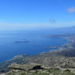 Hiking trail 12 in Andros