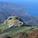 Hiking trail 12 in Andros