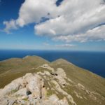 Hiking trail 3 in Andros