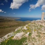 Hiking trail 3 in Andros