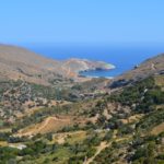 Hiking trail 6 in Andros